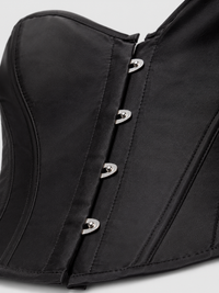 Corset Noir Simple Bustier