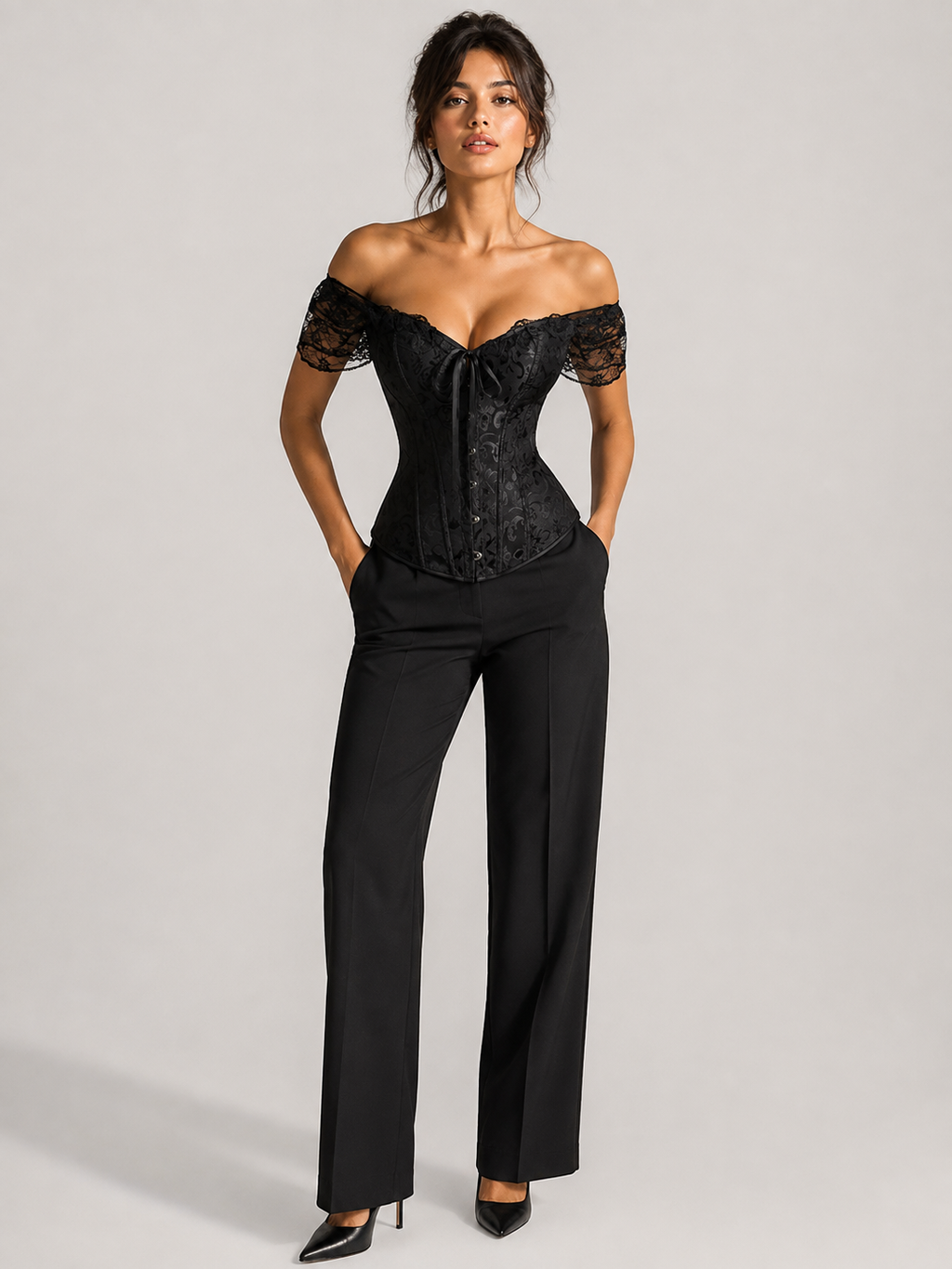 Bustier Corset Chic Noir