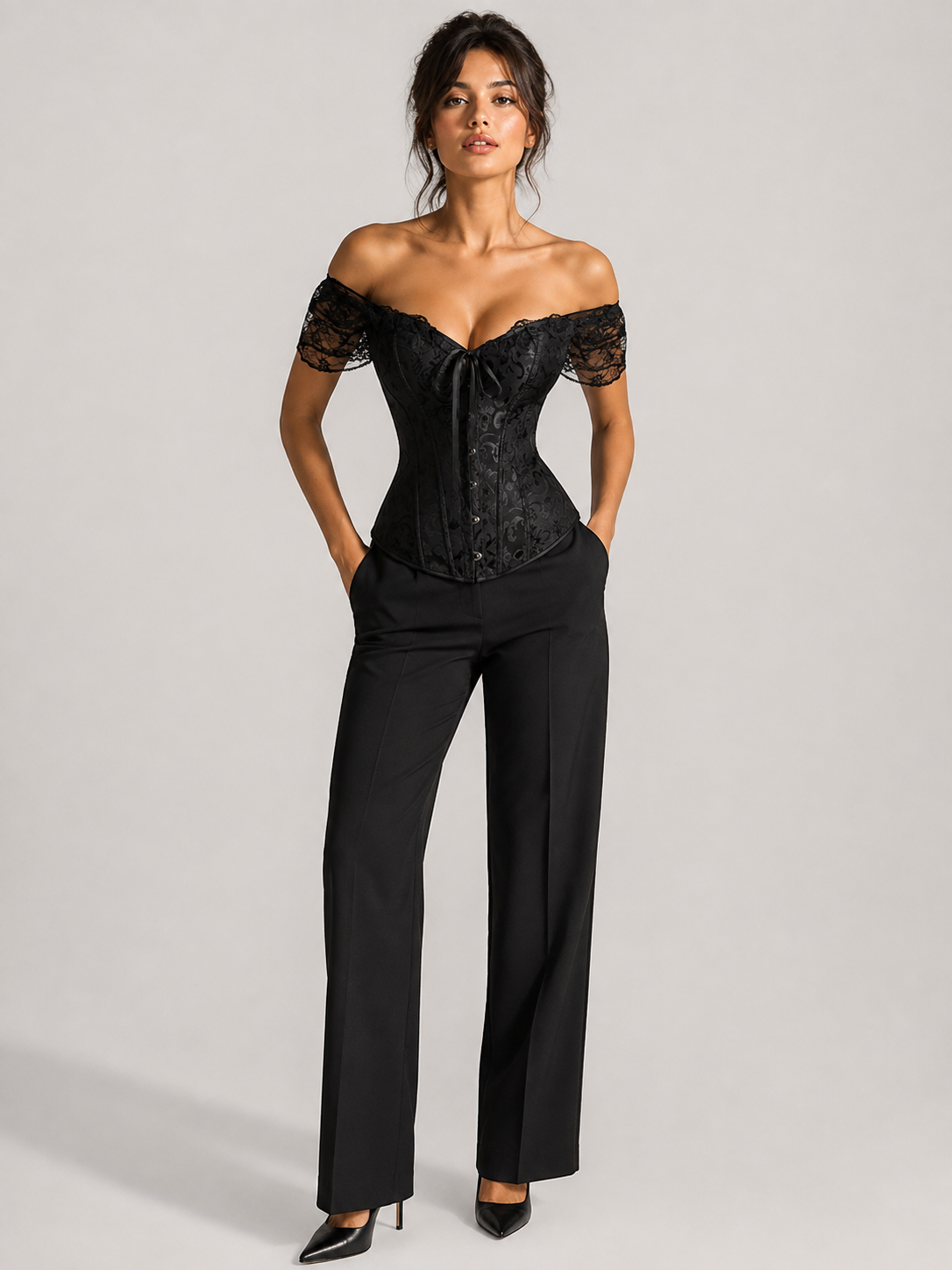 Bustier Corset Chic Noir