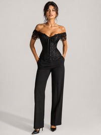 Bustier Corset Chic Noir