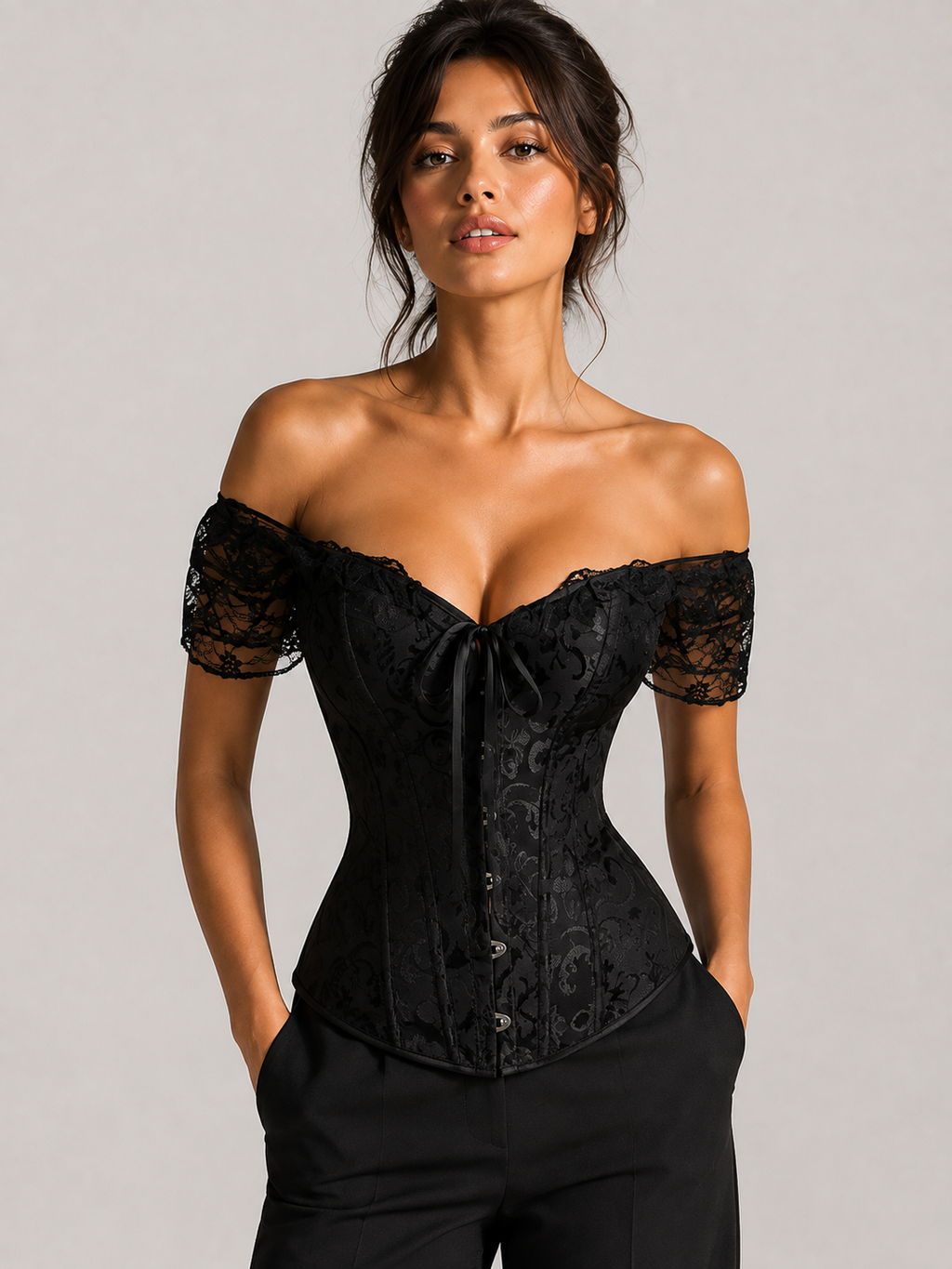 Bustier Corset Chic Noir