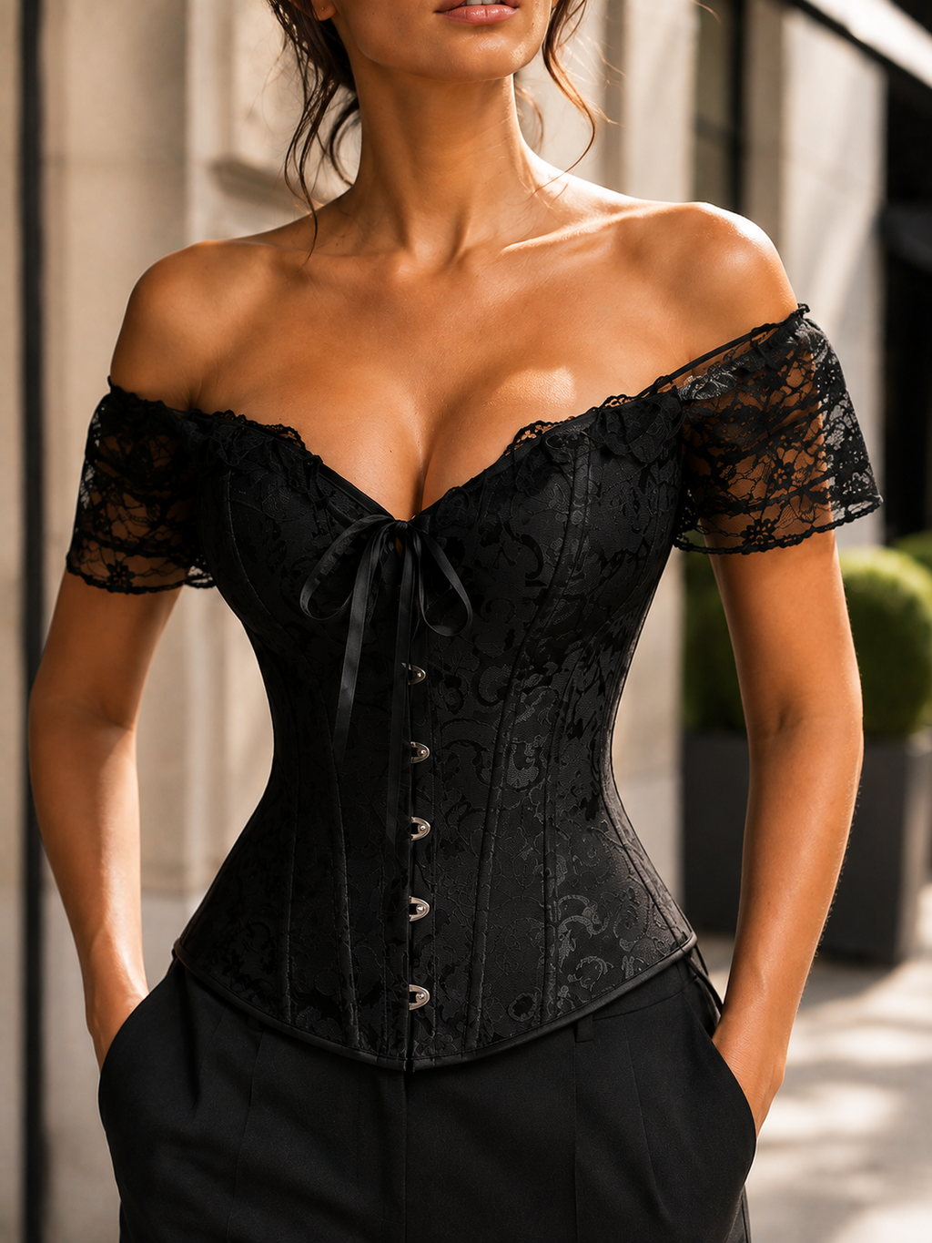 Bustier Corset Chic Noir