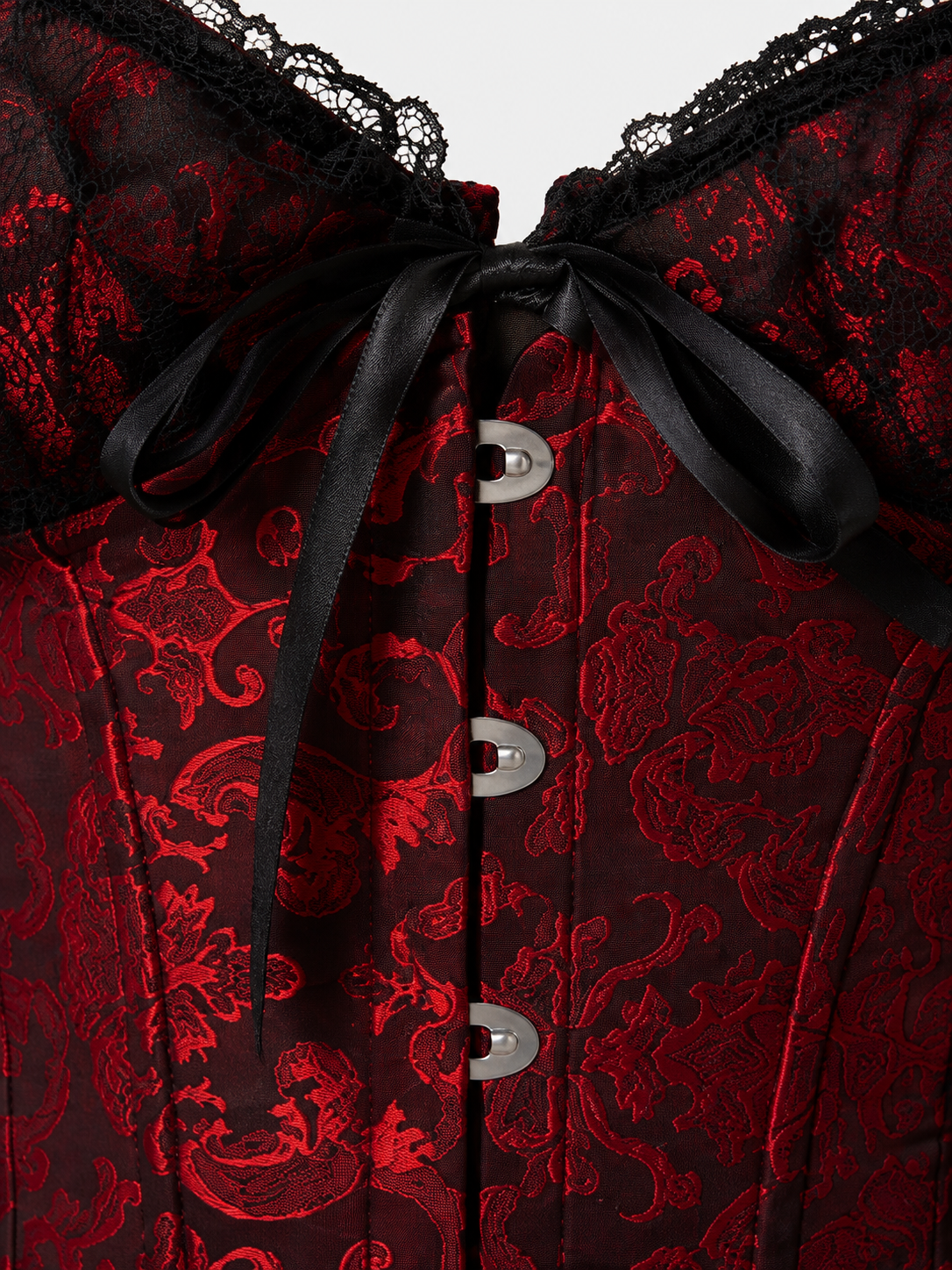 Bustier Corset Chic Rouge