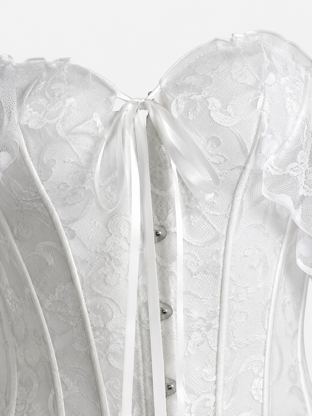Bustier Corset Chic Blanc
