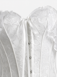 Bustier Corset Chic Blanc