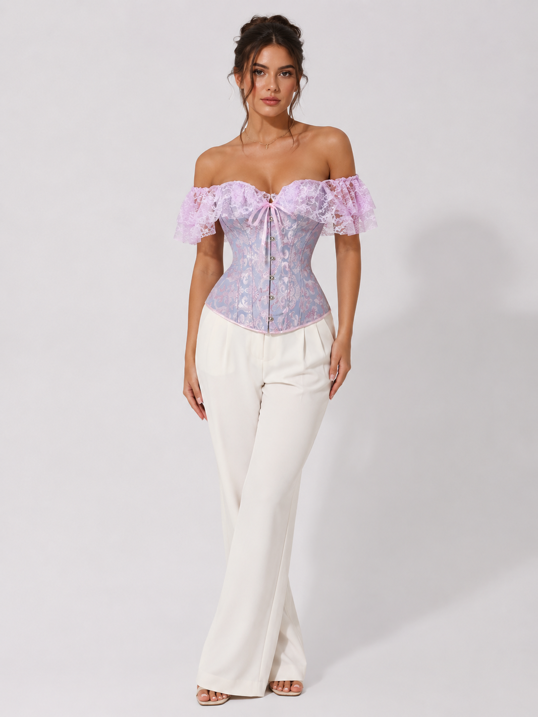 Bustier Corset Chic Rose