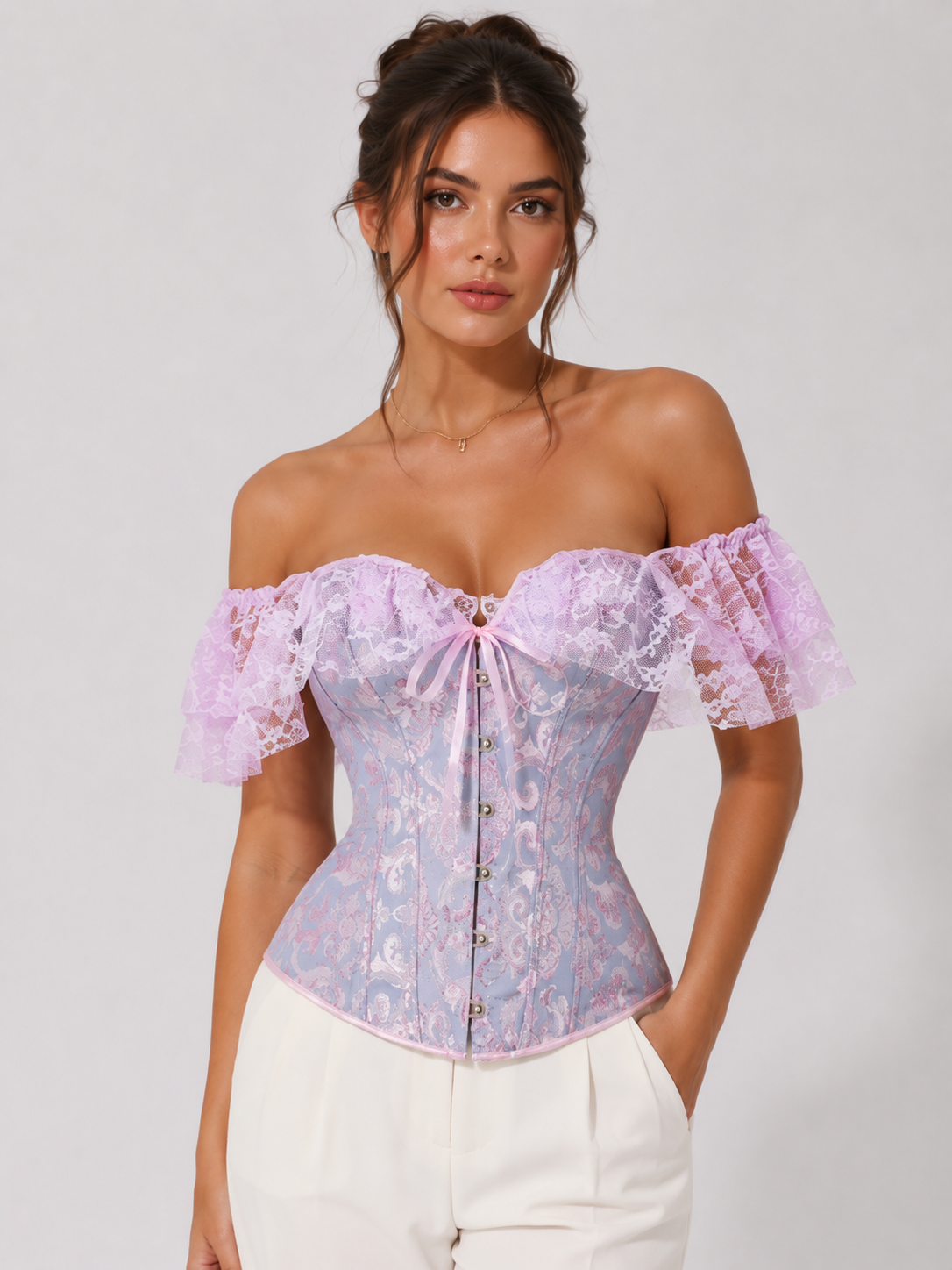 Bustier Corset Chic Rose