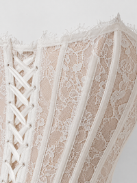 Corset Robe Blanche