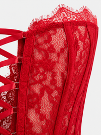 Robe Rouge Corset