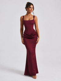 Robe Corset Soirée Bordeaux