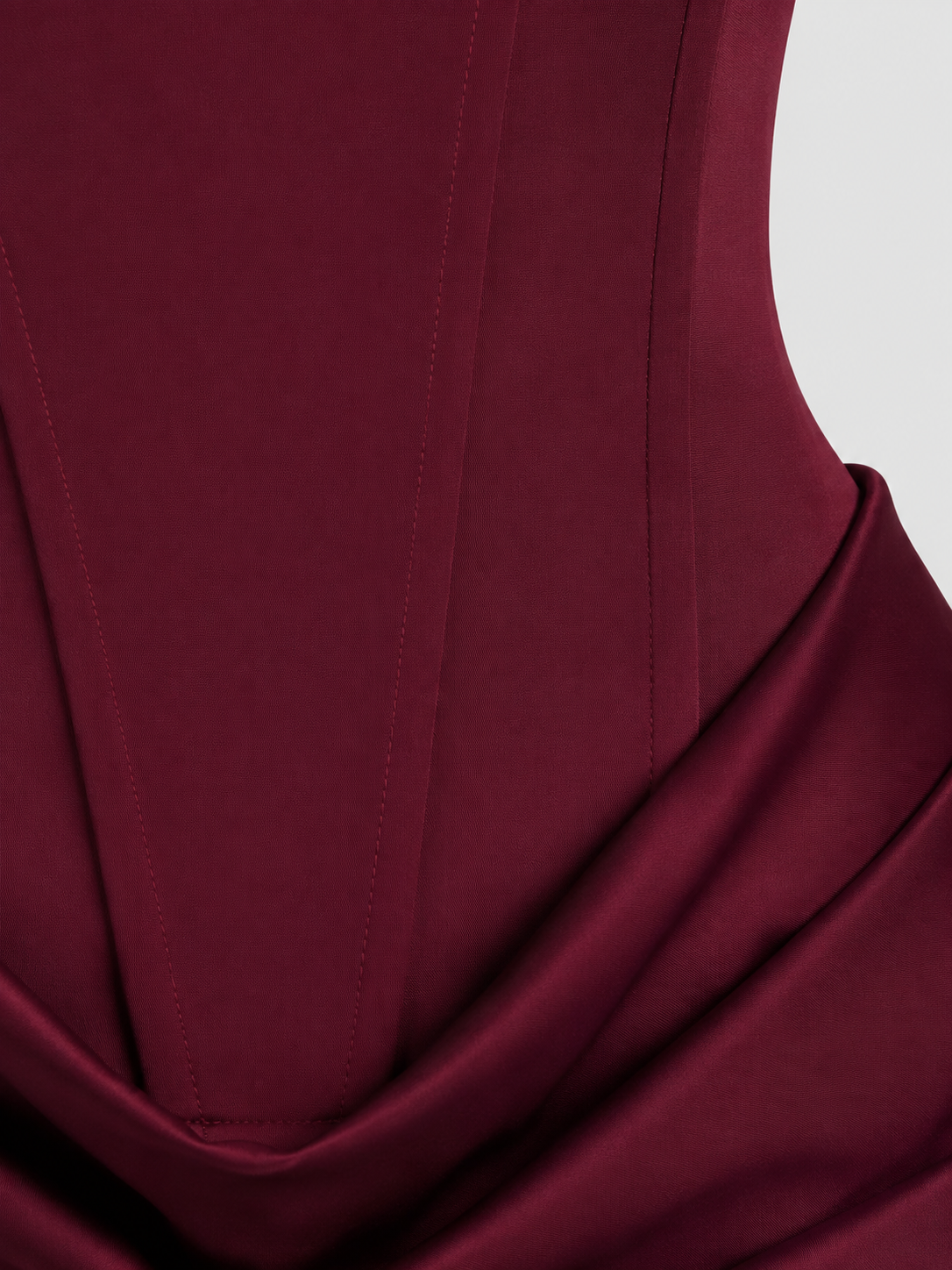Robe Corset Soirée Bordeaux