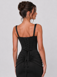 Robe Corset Soirée Noir