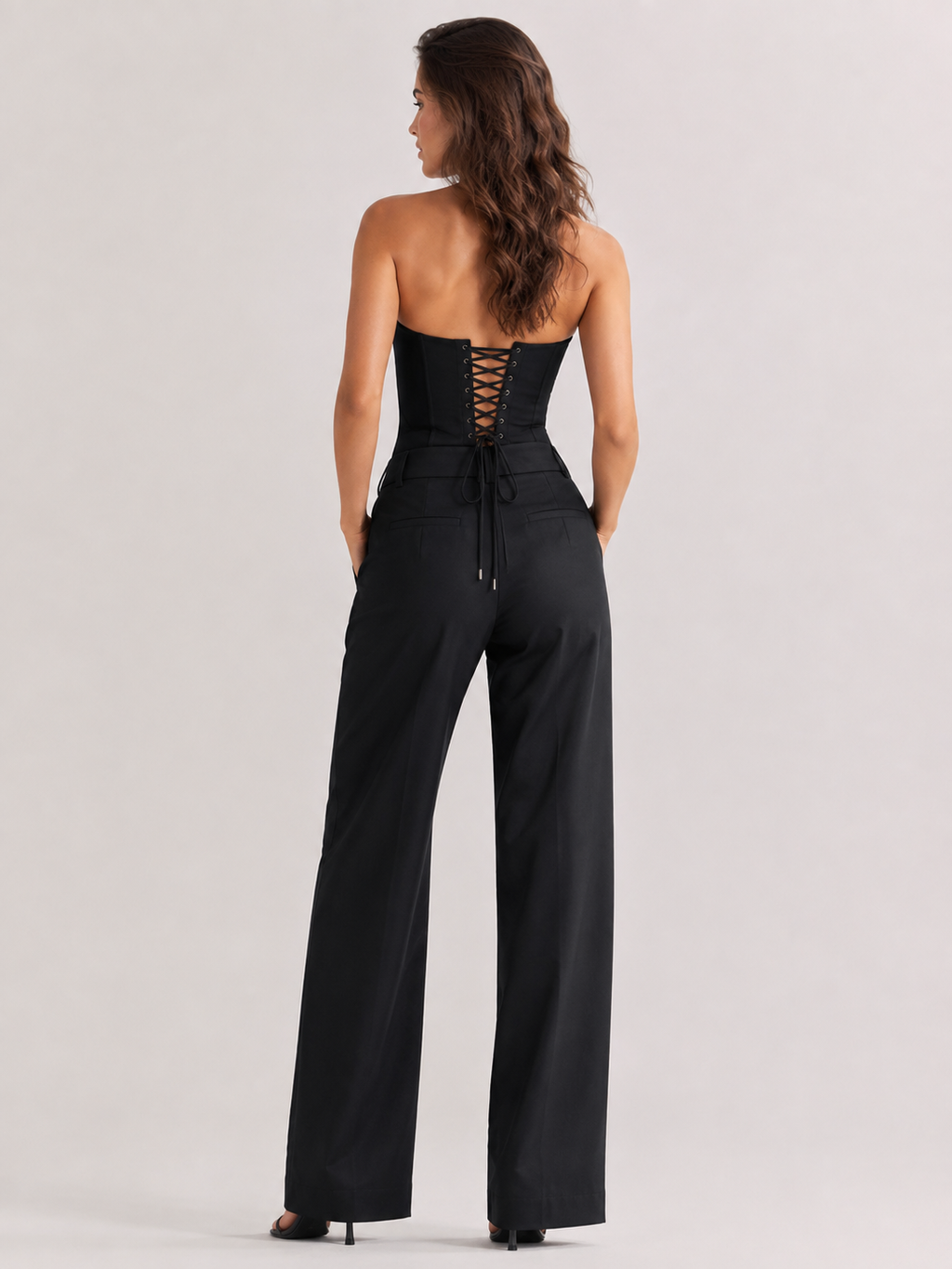 Top Bustier Corset Noir
