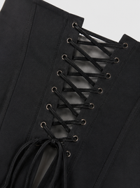 Top Bustier Corset Noir