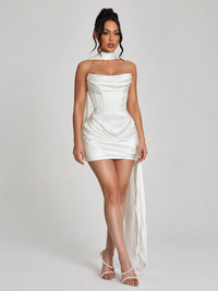 Robe Corset Blanc