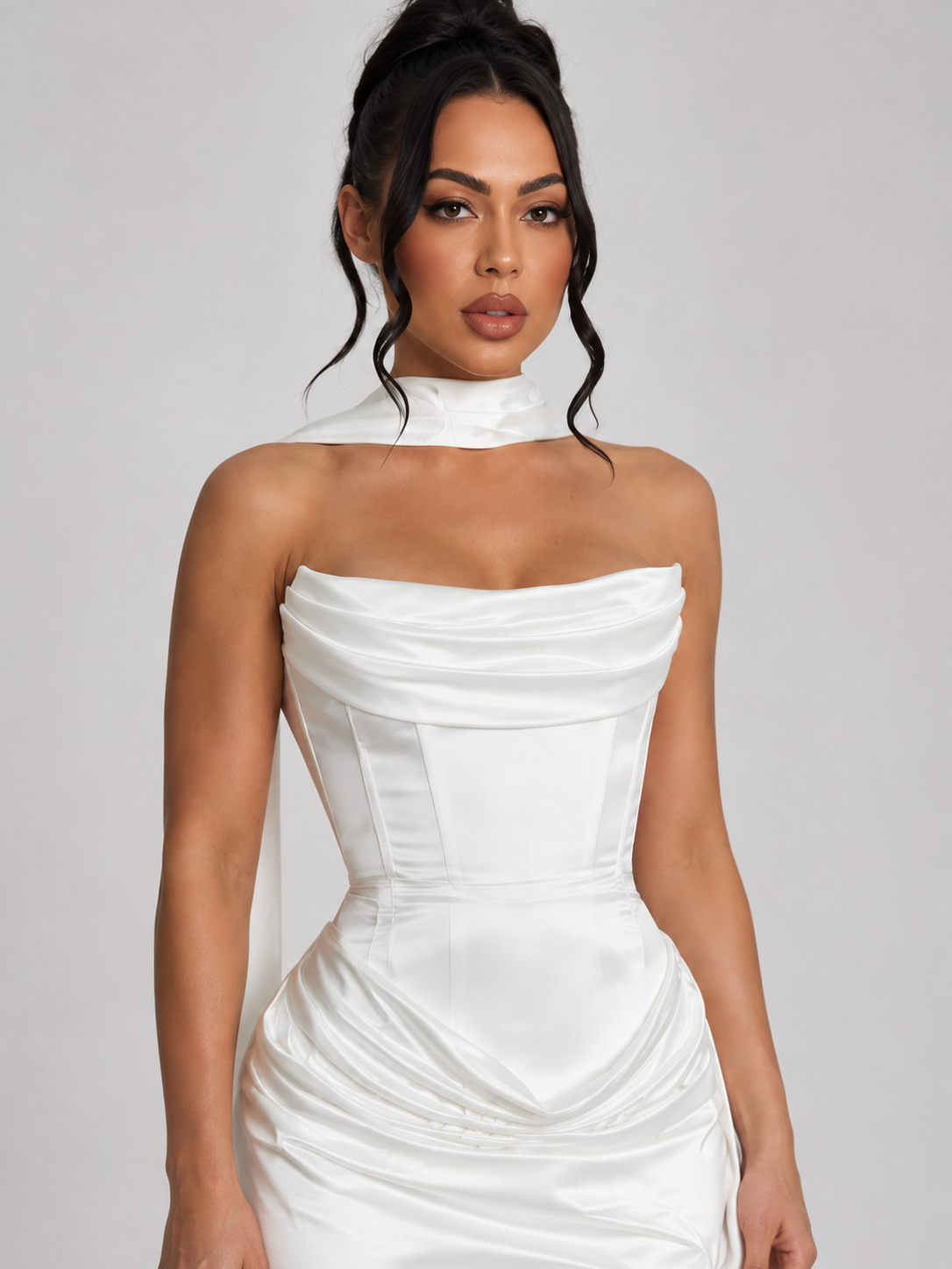 Robe Corset Blanc