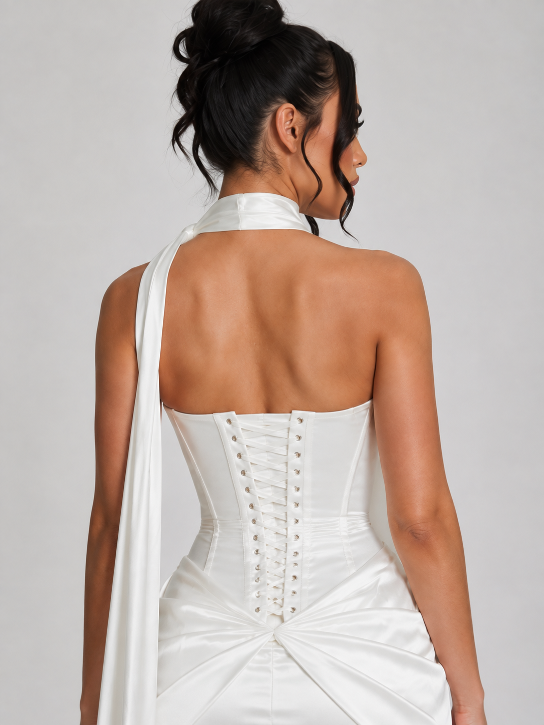 Robe Corset Blanc