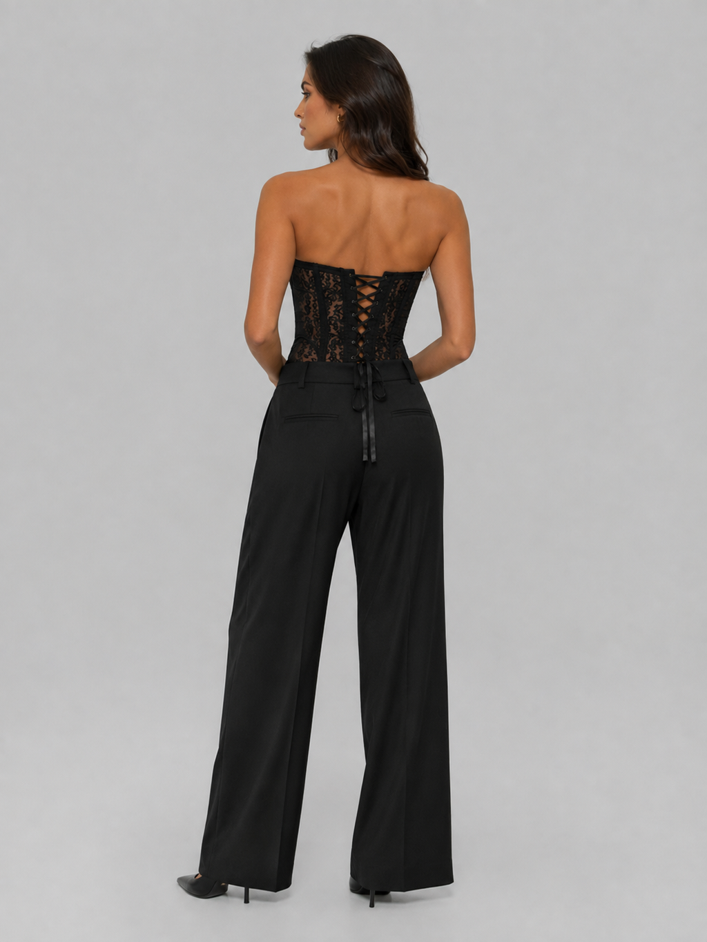 Bustier Dentelle Noire