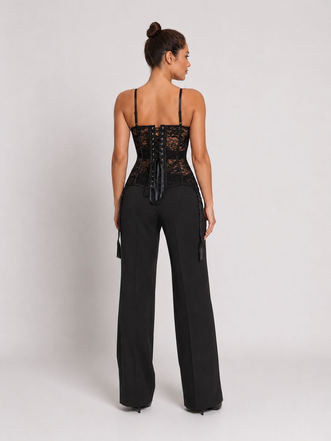 Corset Serre-Taille Avec Porte-Jarretelles